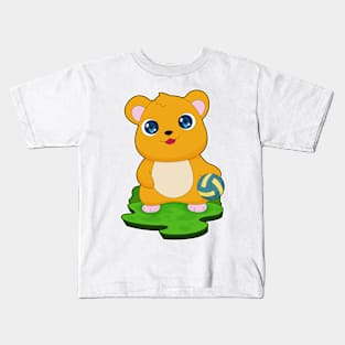 Hamster Volleyball player Volleyball Kids T-Shirt